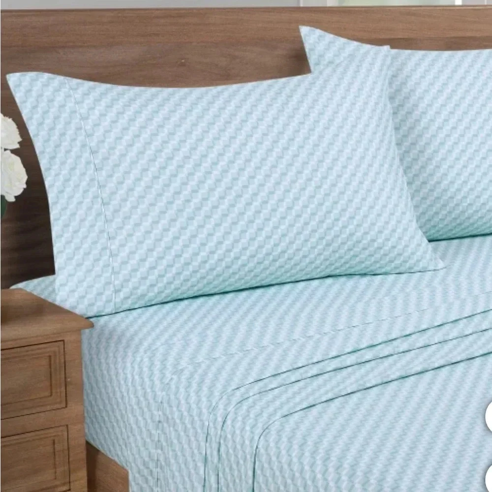 South Point Home Fashions Microfiber (2) 4-piece Sheet Set Twin/Twin XL